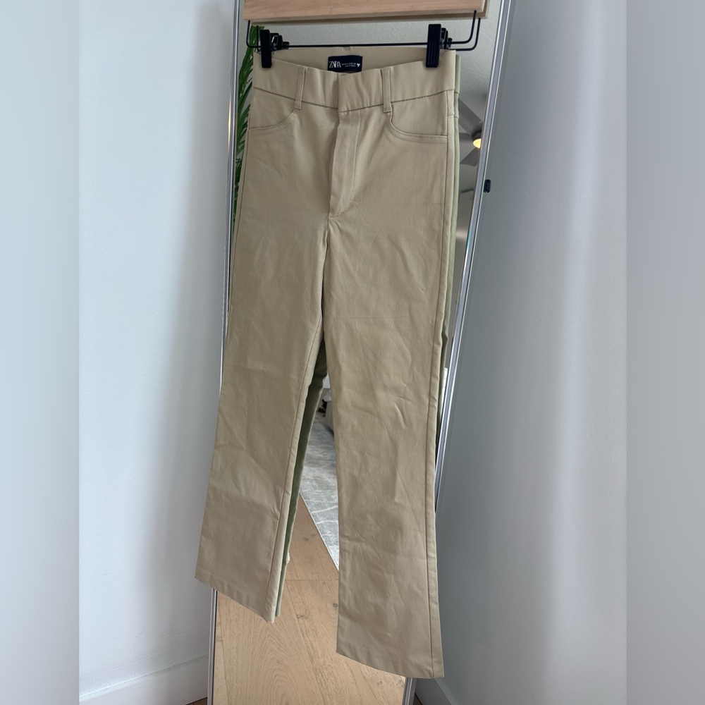 Zara Faux Leather Pants